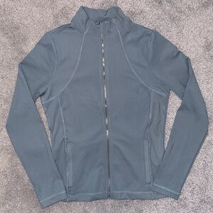 NWT Gilly Hicks Active Recharge Full-Zip Jacket in Blue Grey | Medium